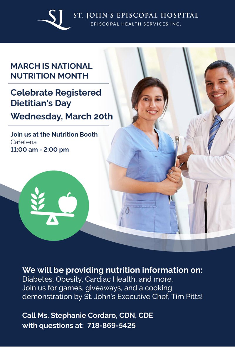 Join us tomorrow as we celebrate #RegisteredDietitianDay!