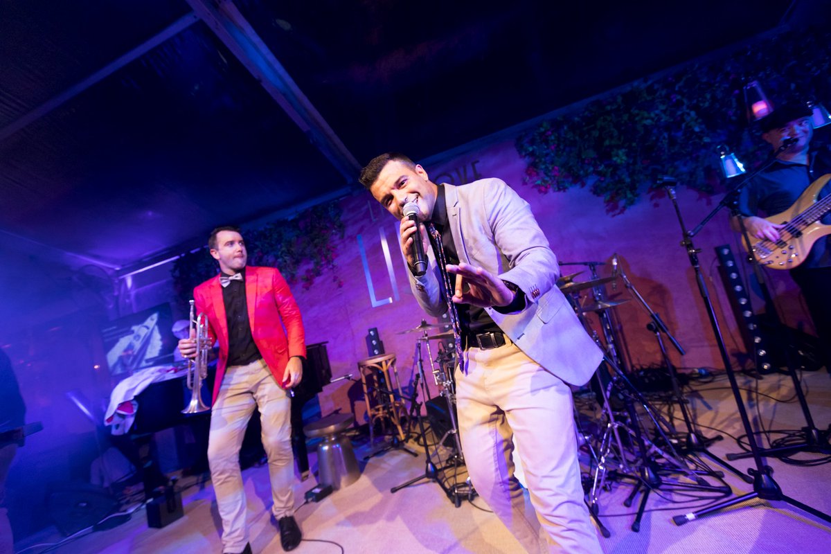 BuildcorpFn's tweet photo. LIVE. LOVE. MUSIC: Flashback to 'The Party 2019' fundraiser to thank our amazing event musicians who kept 'The Party' moving &amp; shaking: @CarlosCMajor &amp; Veneno, Ghada Daher Elmowy (@andaluschoir), Noel Elmowy, Chris Moussa, @KnafehBakery, James Tawadros &amp; more! #Buildcorpgives https://t.co/7mpiC6DWaa