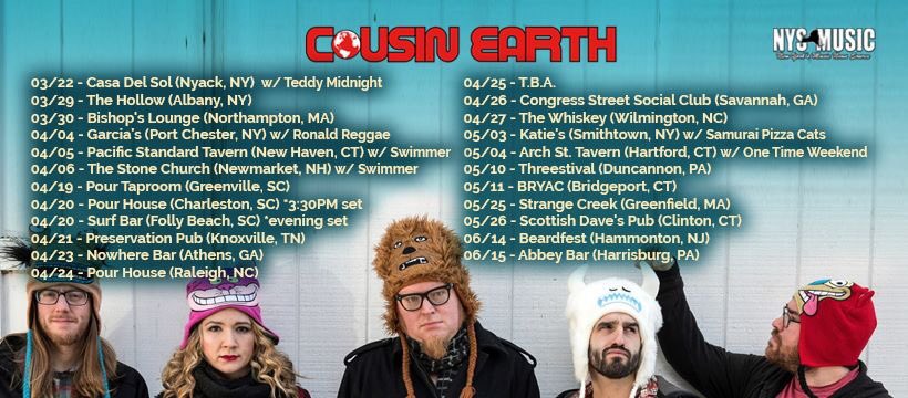 Most tour dates we have ever ventured on!  #tour #south #southernus #ukulele #music #originalmusic #rocknroll