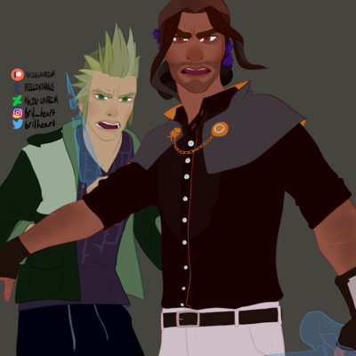 bril_heart's tweet photo. another promnis/gladnoct roleswap drawing idk why they're pissed but they're Pissed https://t.co/z1puQHXXlI