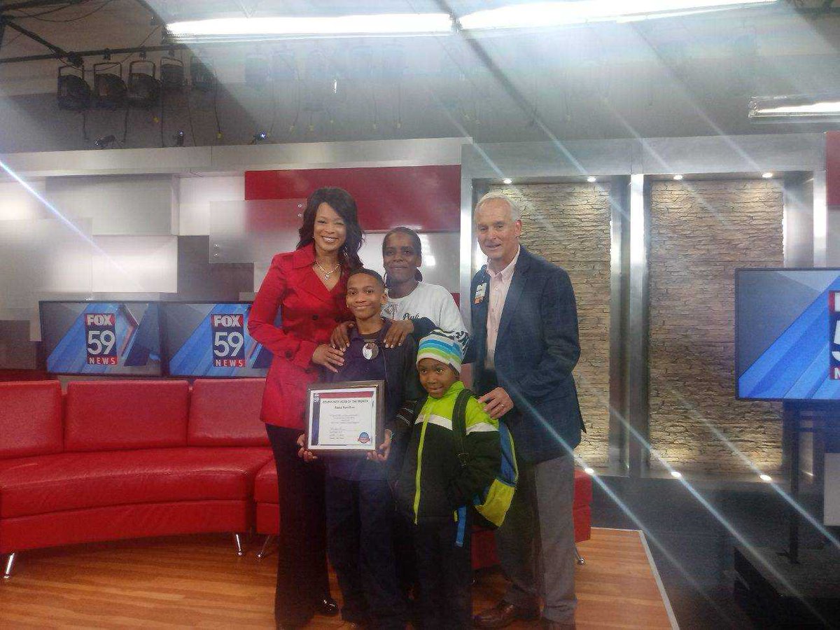 FanchonStinger's tweet photo. We just gave Reese the surprise of his LIFE!! Wait till you see this! TODAY 6PM! #PositiveNews #LiveInspired #CommunityHero #DanAndFan @CHNw @millschnw @IMPDnews https://t.co/UZR6PB795B