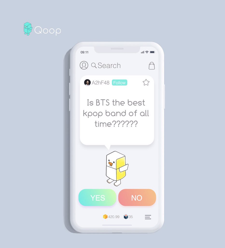 qoopofficial's tweet photo. Did you know Qoop’s founders worked with Kpop artists prior to Qoop? But back to #BTS ~ any #btsarmy out there? 🎶
Vote on the Qoop App: https://t.co/6TiqdeEQ3N
#kpop #army #music #goat #vote #poll #earn #survey #buildyourqoop https://t.co/p4LVoiMIVZ