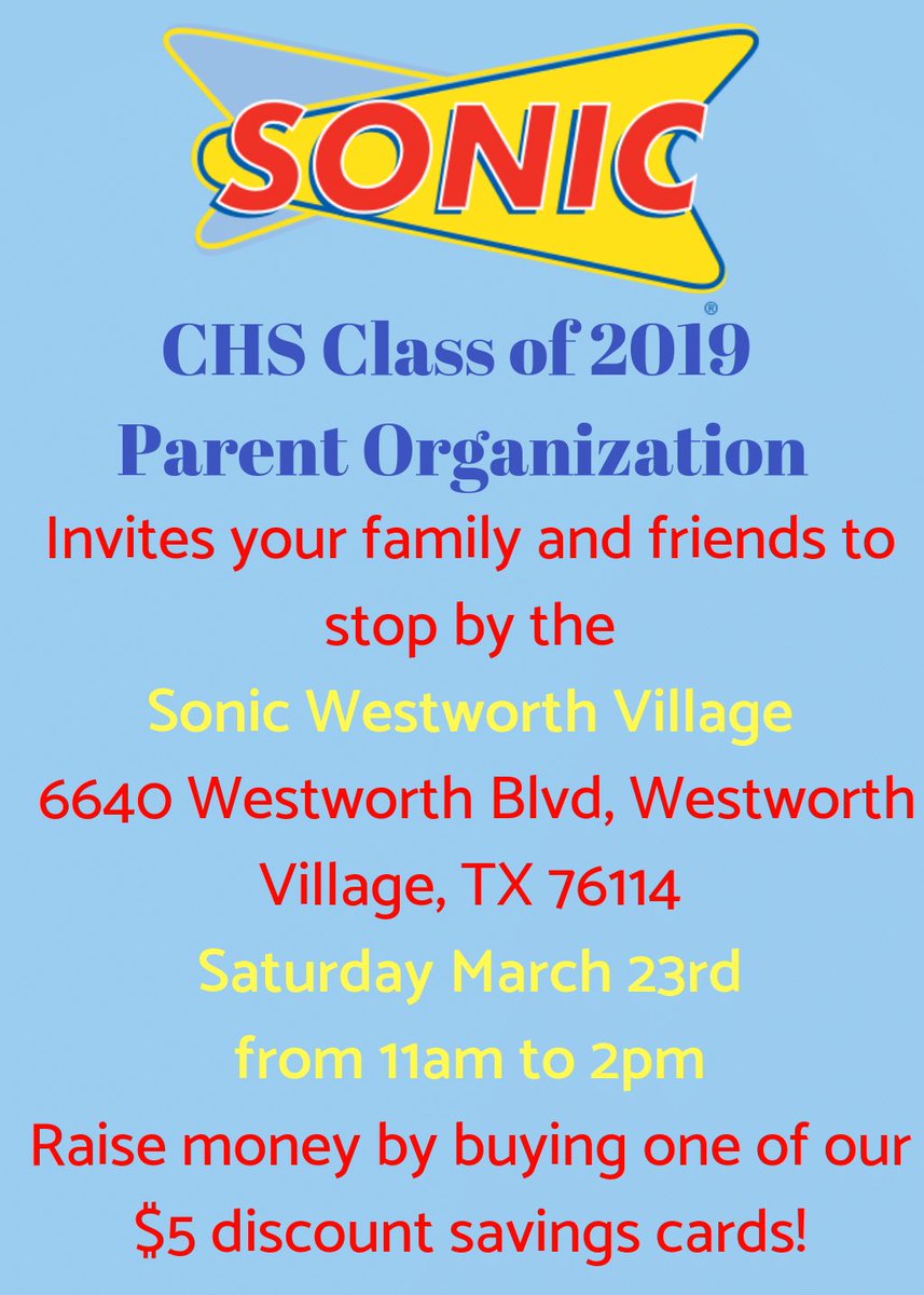 chsparents2019's tweet photo. Come out this Saturday and help raise money for the End of the Year Celebration! 🥳🎓 https://t.co/wd5Ws2ALiG