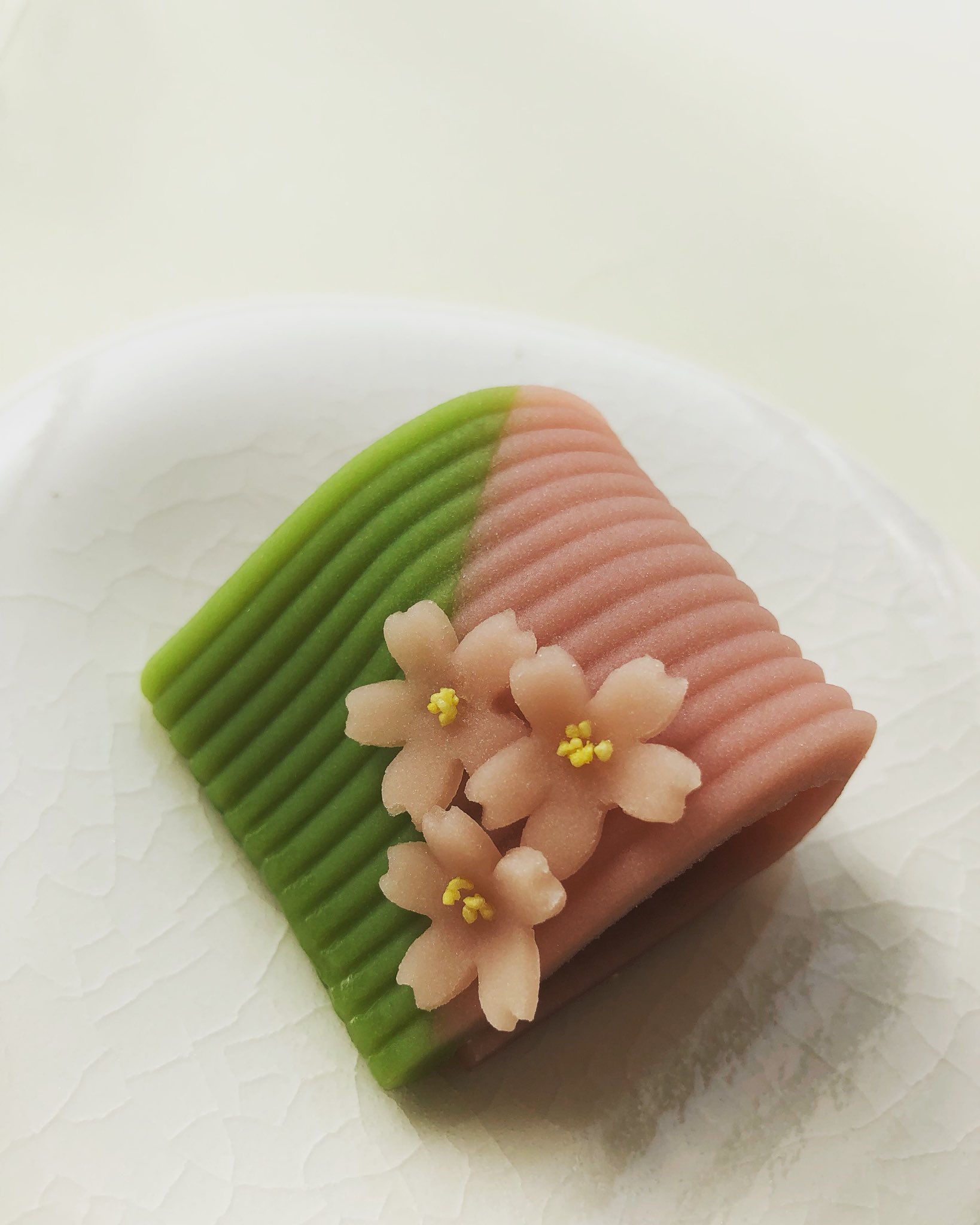 Twitter 上的 鶴屋吉信 公式 花日和 本店 阪急うめだ本店のみ 桜の紅と柳の緑が美しい春の風景をこなし製こしあんで表現しました 3 31頃まで販売予定 鶴屋吉信 花日和 紅色 桜 春 和菓子 生菓子 T Co Tpfv24ujfh Twitter