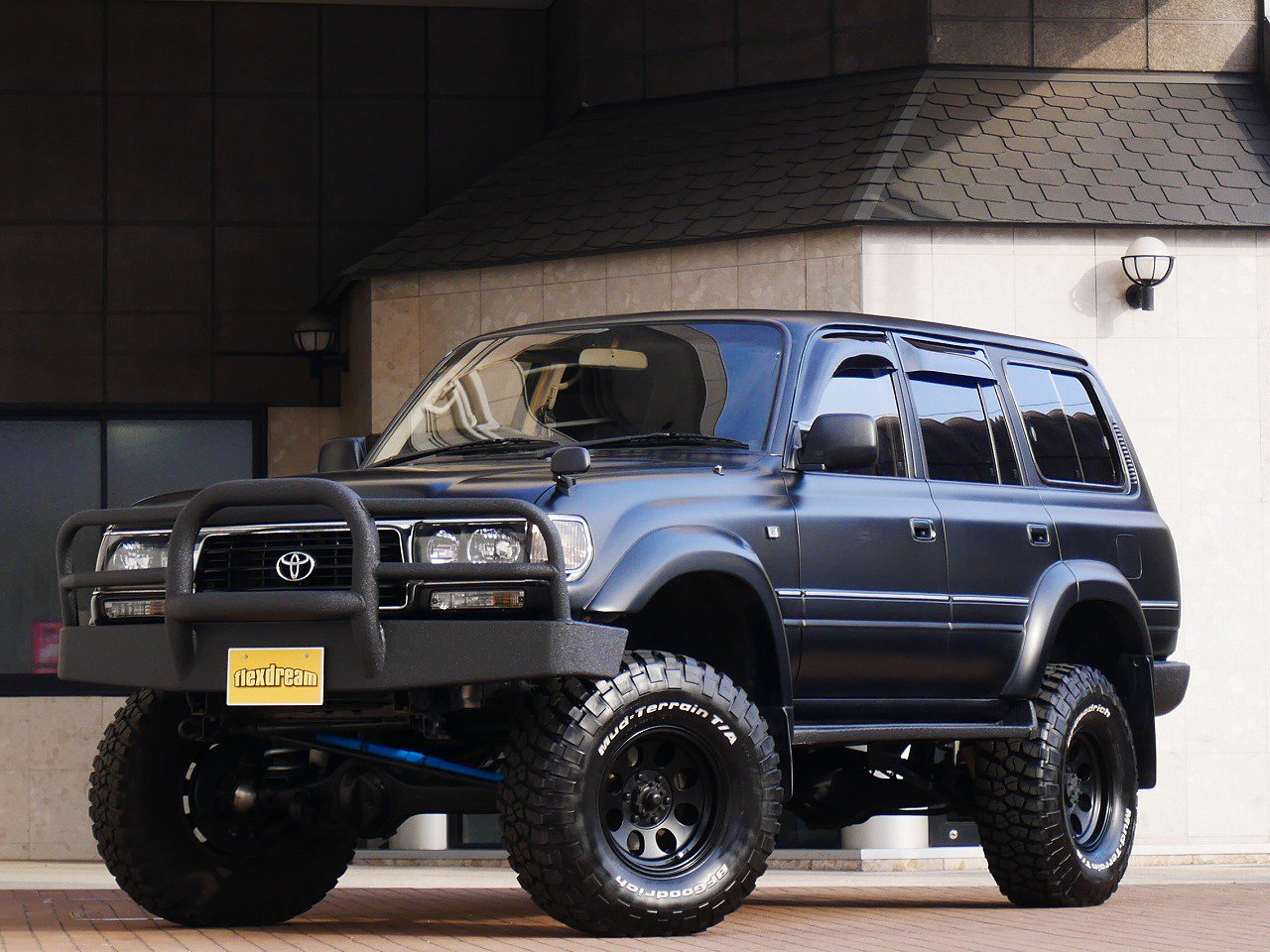 ランクル80 純正パンパー マットブラック塗装 【公式通販】