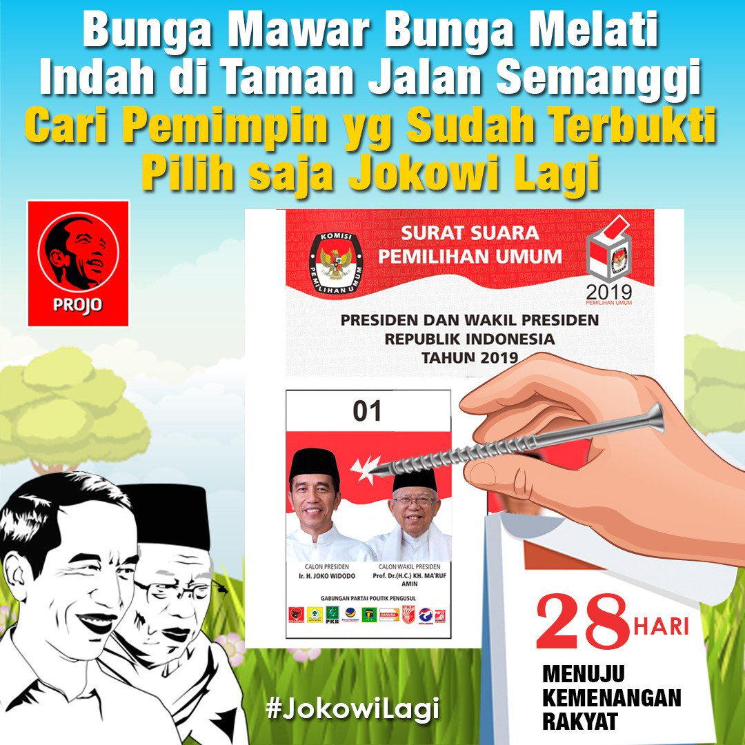 pdipkendal's tweet photo. Pastikan tanggal 17 April datang ke TPS, pilih @jokowi @KHMarufAmin_ yg jelas terbukti dan membuat #TambahYakinJokowiAmin 
#17AprilCoblosJokowiAmin 
@PDI_Perjuangan 
@DPD_PDIP_JATENG 
@GesuriID 
@kabupatenkenda1 
@repdemkendal99 @bspnkendal @TMPKendal @bmikendal https://t.co/stQrRzwifs