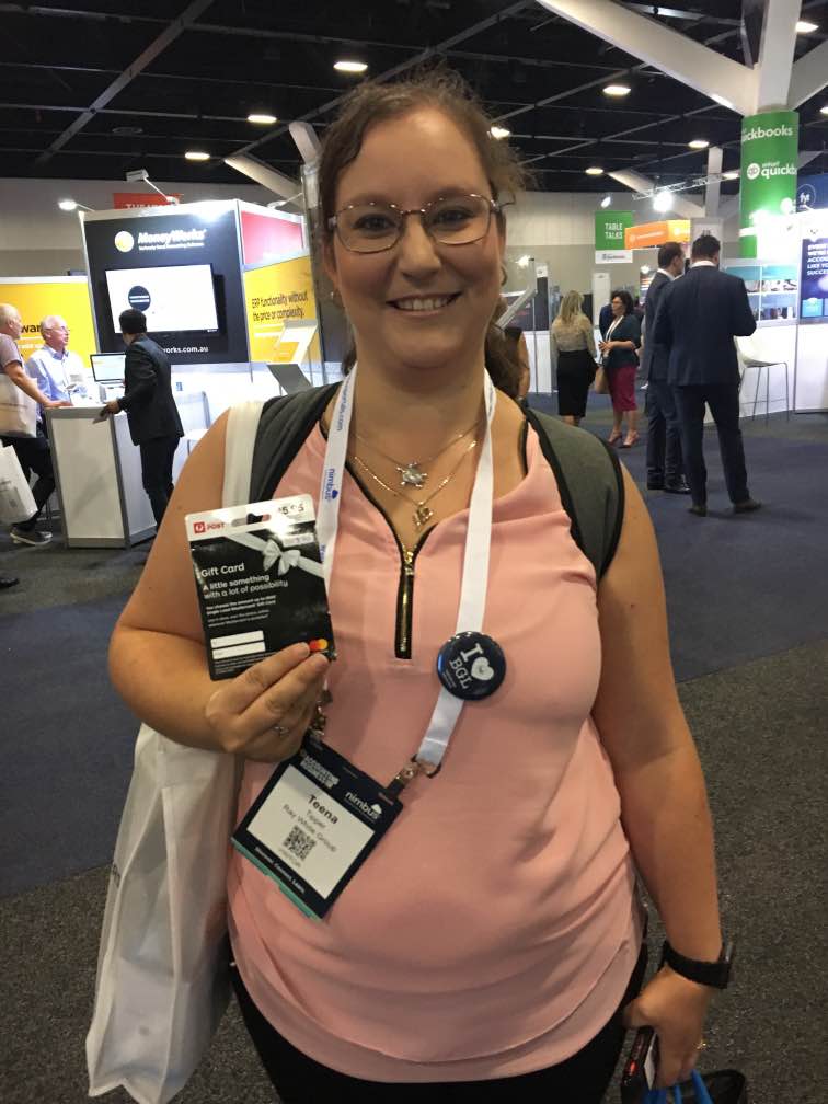 BGLcorp's tweet photo. Wear a badge, win a prize! Congratulations to Mathanagopala, Mile, Robert &amp; Tina for winning our #BGL30Years $30 Gift Cards! Visit us at #ABExpo #STANDE08 to grab a badge &amp; for your chance to win a spot prize! #SMSF #CorporateCompliance #Accounting #CAS360 #SimpleFund360 https://t.co/8FXjZsAzRg
