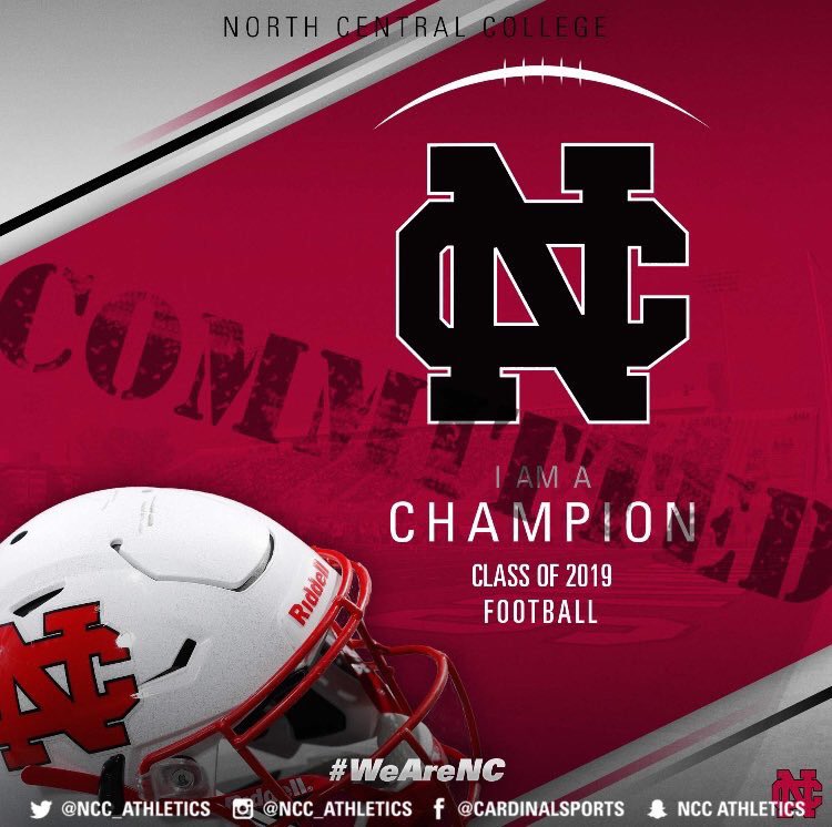 Adam_Green_5's tweet photo. Excited to announce I’ve committed to further my academic and athletic career at North Central College #GoCards 🔴⚫️ https://t.co/KG5txF39EI