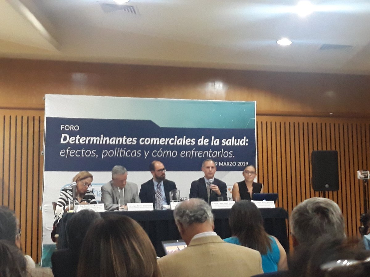 Contrapesomx's tweet photo. El Dr. Lopez Gatell habla de la interferencia de las industrias en organismos de evaluación como el #OMENT. Un ejemplo claro de #ConflictoDeInterés https://t.co/9IPtQIRkBN
