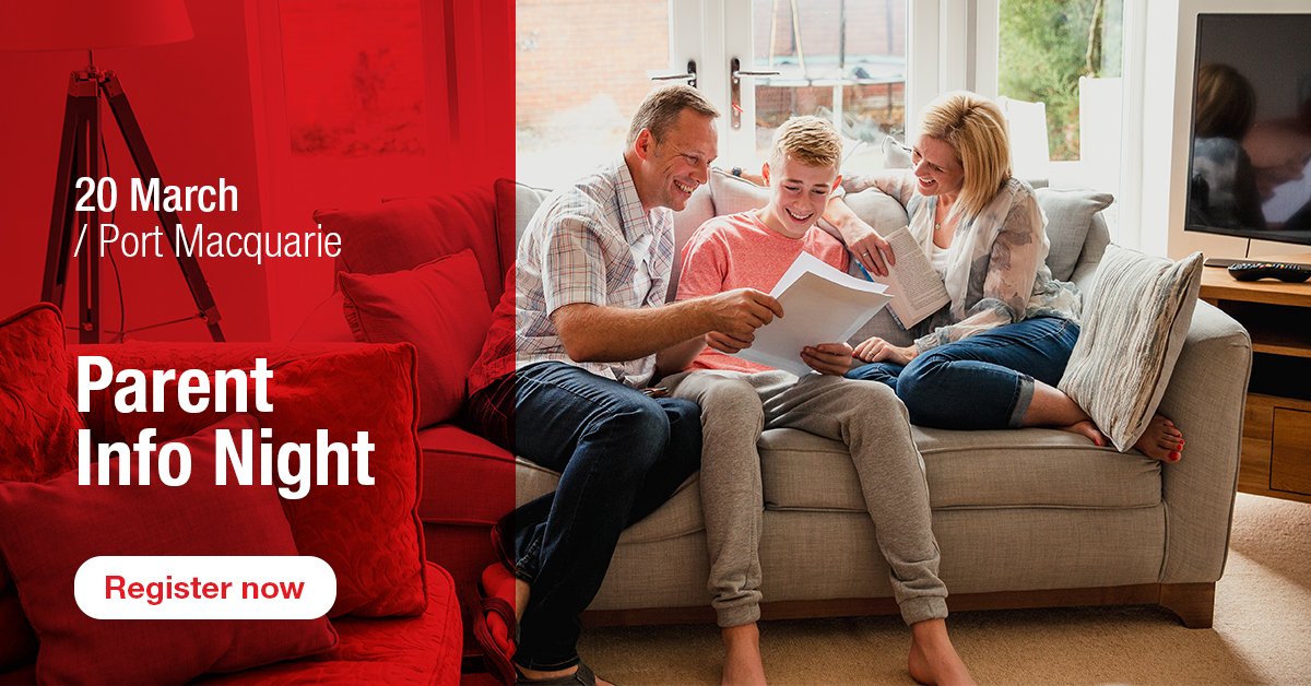 CharlesSturtUni's tweet photo. On tonight, register now. It's FREE: https://t.co/ipzCIwJOuw Together we can help prepare your child for the transition from high-school to uni. #CSUStartNow #Year12 #Year11 #Year10 #PortMacquarie #AustralianUniversity #HSC #VTAC https://t.co/yehLr1RVj5