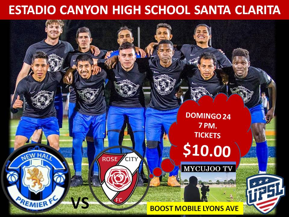 FOLLOW US AT: MYCUJOO TV. Newhall Premier FC. Santa Clarita. Profesional Soccer Team...