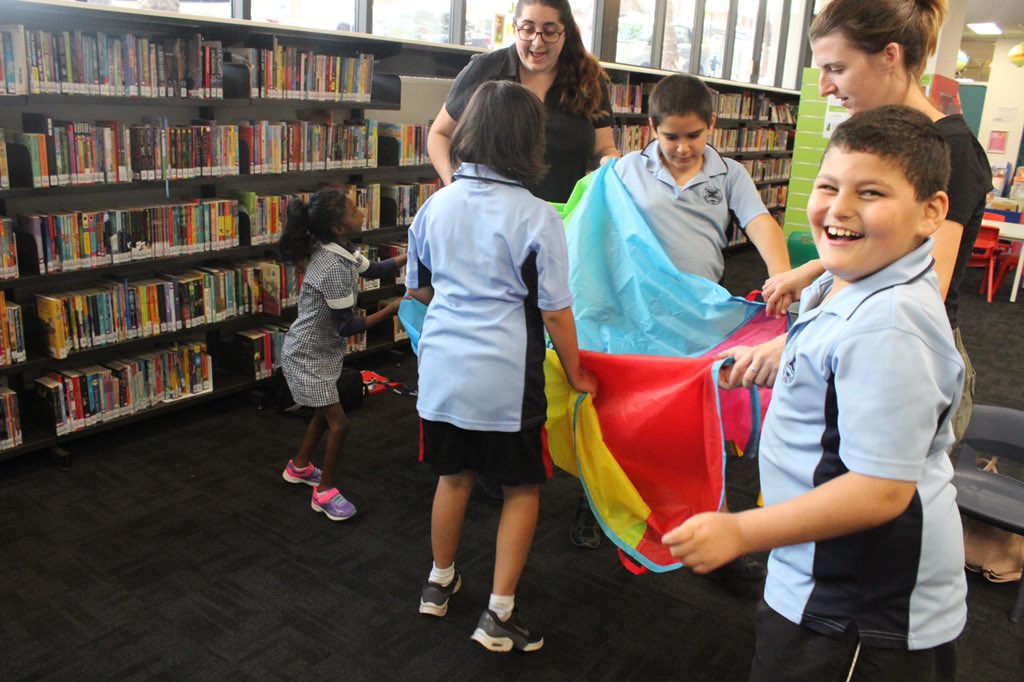 WangeePark's tweet photo. Thank you to Campsie Library for their engaging literacy program and wonderfully adjusted resources for the students of WangeePark this term https://t.co/ZjFsMg6KsA
