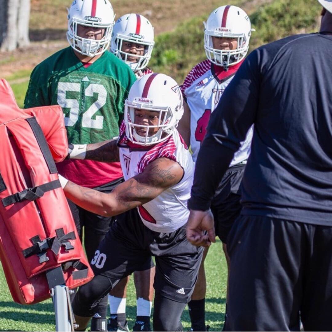 nopressurejohn1's tweet image. Day 1 of spring ball in the books 🙌🏾