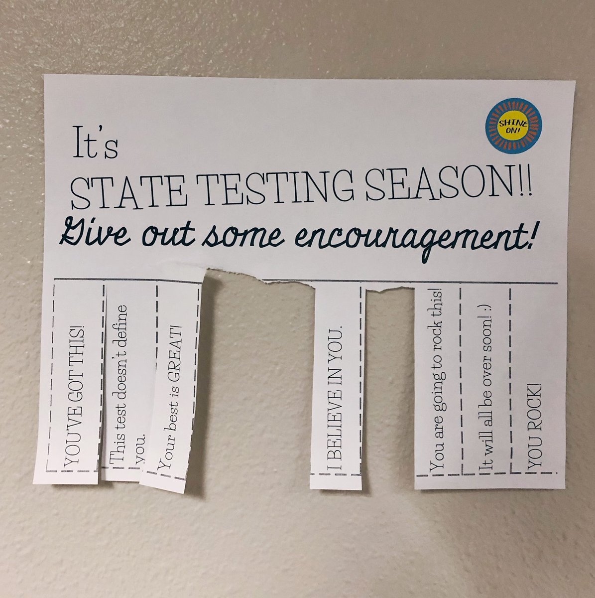 I’ve been seeing these around the school and found out today that they were made by <a href="/Annakfenton/">Anna Fenton</a>. I’m glad kids are using them. #BayWay