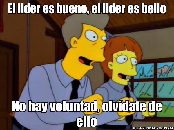 Charli Wan Kenobi On Twitter El Lider Es Bueno Es Lider Es Bello No Hay Voluntad Olvidate De Ello Yo Amo Al Lider Https T Co Ucofqjxzi0