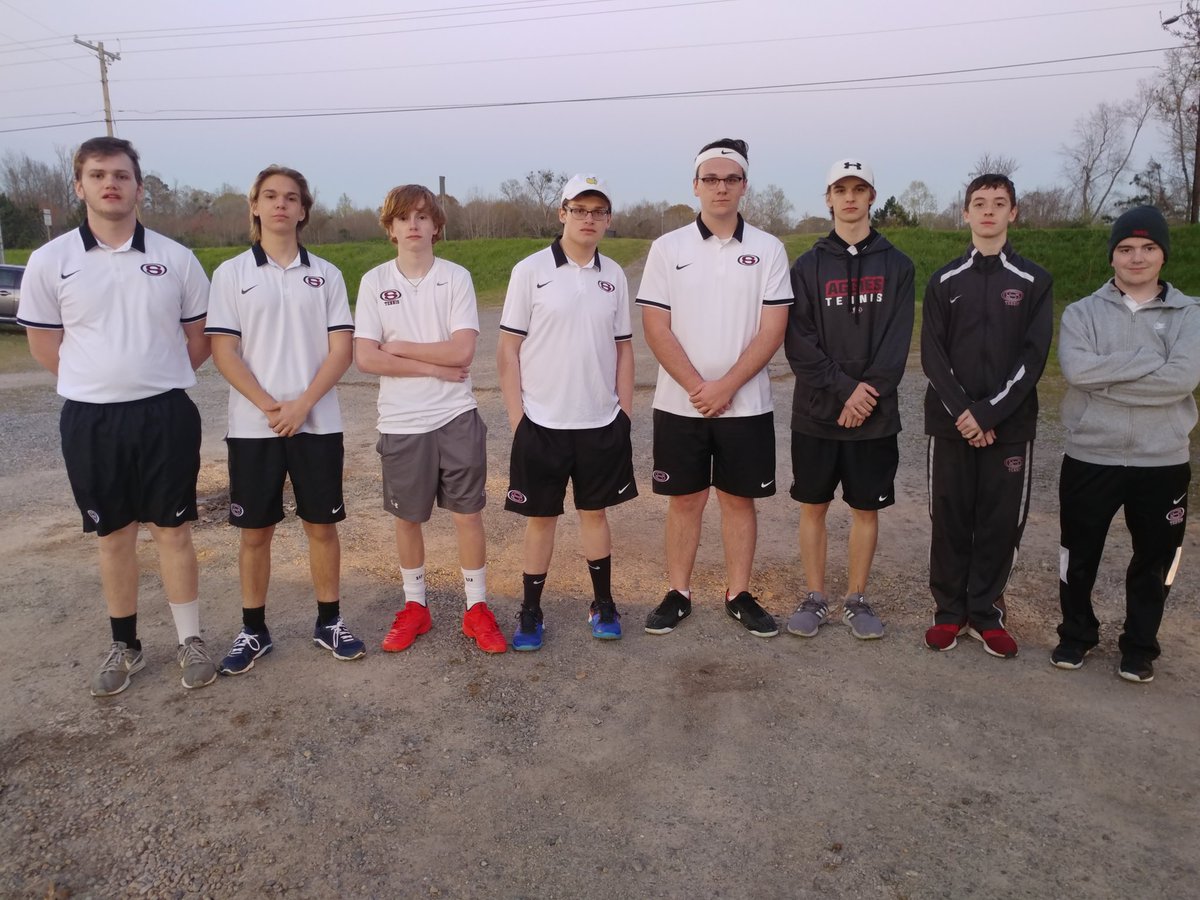 cincleveland1's tweet photo. SHS Boys Tennis Team defeated Chilton County tonight 7-2!!!! Go Aggies! @SylacaugaHS @SHSAggie_News https://t.co/rMA6pSvAqp