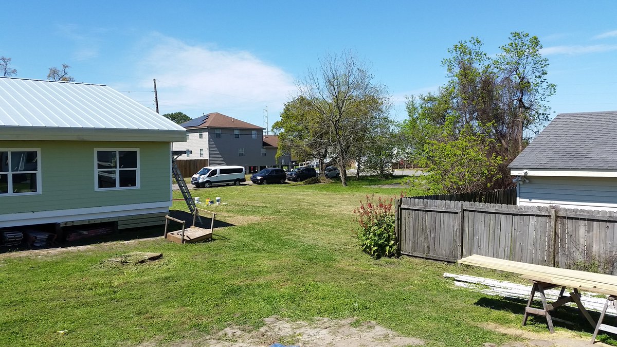 Trying to do some good in NOLA this week. Working w/ 35 <a href="/StevensonU/">Stevenson University</a> <a href="/SUMissionImHome/">Mission I'm Home</a>  students/alums/chaperones to help rebuild Katrina-damaged neighborhoods