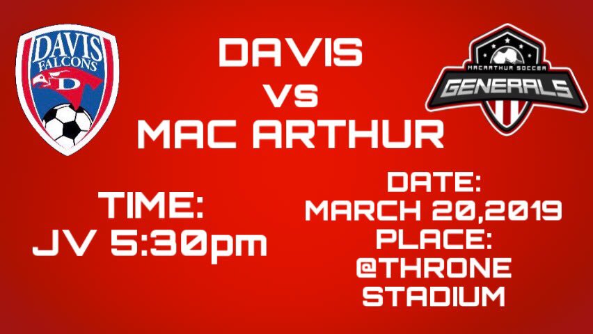 Game day is tomorrow come out and support our jv boys!