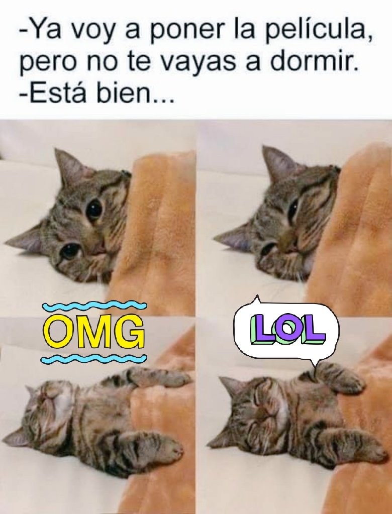 Después de un día con mucho trabajo, no se puede evitar😅