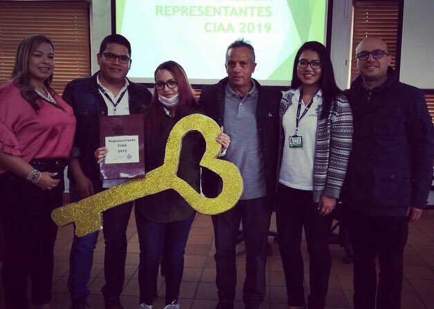 SILVANA_TS's tweet photo. Hoy @SENAComunica Centro #CIAA se vistió de gala en la ceremonia de posesión Representante Aprendices @jolondono @mauriciopelaezb https://t.co/8qqCp7itkC