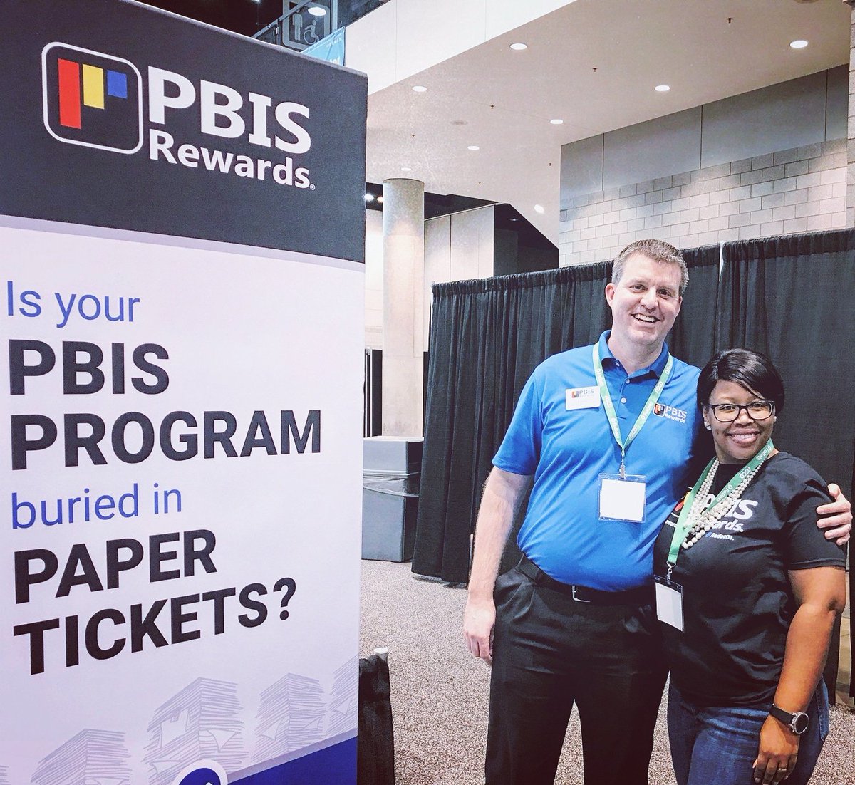 PBISRewards's tweet image. At @ASCDconf #empower19, we got to meet awesome educators like Barbara. She is so full of positive energy and joy! We can't wait for #empower20! 
#pbischat @BibbSchools