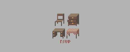 rsvpasap1's tweet photo. 4 #ThingsWithFourLegs for today's #pixel_dailies! 16x16 each!
@Pixel_Dailies #pixelart #aseprite https://t.co/jlg2LZIYzp