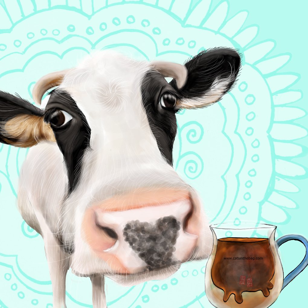 catsinthebagpur's tweet photo. Celebrate 'til the cows come home, your amazing LOVE filled self! What my #coffee says Mar 19 #cowlovers #holstein #cow #utterlyamazing #love #selflove #marvelous #creativity #art #illustration #heart #soul #angel https://t.co/E4ytQjYa2k