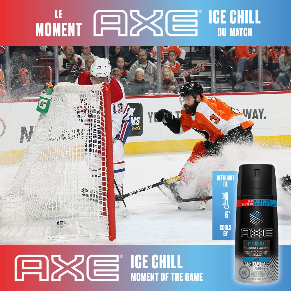 Le but d’assurance de Max Domi, le #HabsIceChillMoment de la victoire contre les Flyers. 

Max Domi’s insurance goal, the #HabsIceChillMoment of the win against the Flyers.

#GoHabsGo <a href="/AXECanada/">AXE Canada</a>