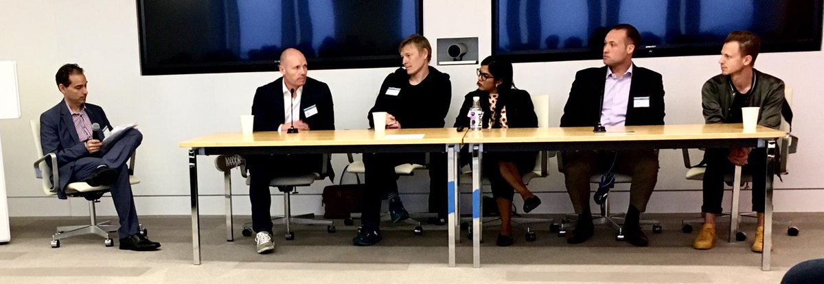 ErnaGronow's tweet photo. Now rooting for our #gamedev #startups as they pitch to an impressive #vc lineup at @siliconvikings event during #GDC2019 in San Fransisco 🔥 #NordicMade @CursorOy #investors https://t.co/0DypuVY0AA