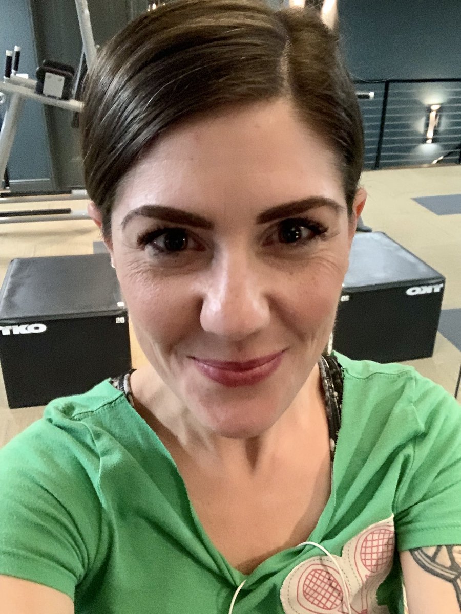 Finally hitting the gym today because excuses suck more than a treadmill run after a LONG day!! #tired #moredetermined