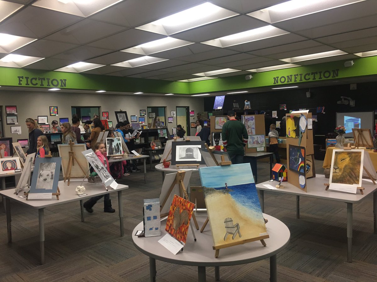 TrishaAbel's tweet image. Thank you to everyone that came out to our District Art Show tonight! It was a HUGE success! We are so proud of our student artists! #MontiMagic #montiarts #magicpride #artshow #k12art #artsmatter #proudteacher