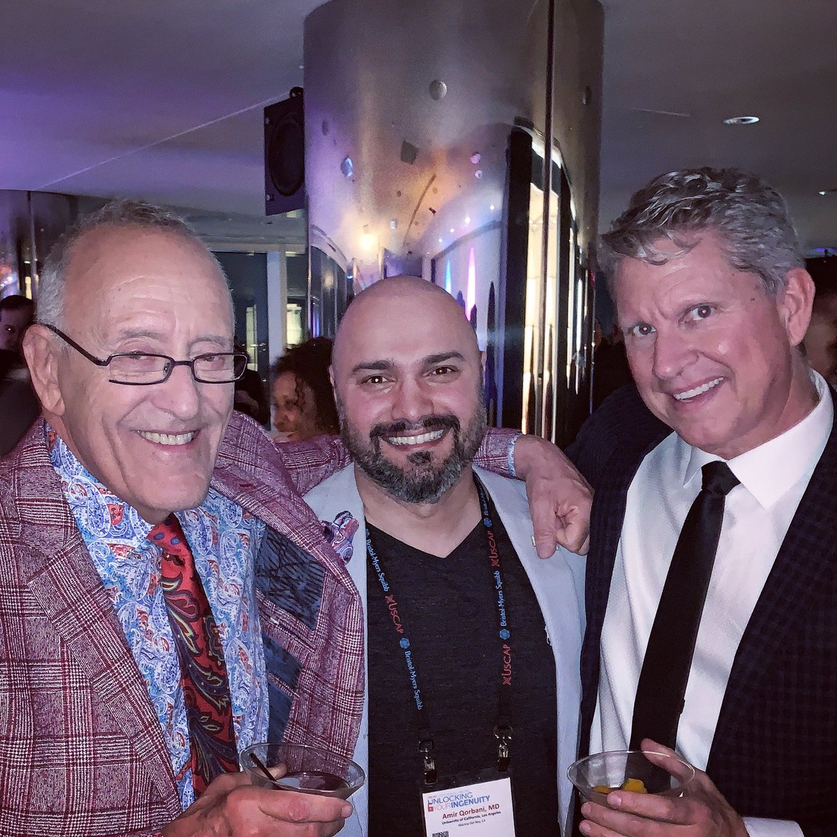 QorbaniMD's tweet photo. Another great conference with two wonderful gentlemen, CEOs of the two most prestigious pathology organizations in the world; My dear friend Dr. Kaminsky, CEO of @TheUSCAP, and Dr. Holladay, CEO of ASCP!
#USCAP2019, Presidential &amp; EVP reception 🇺🇸🇨🇦🔬🎊🎉🍾 https://t.co/2pxylOB5SB