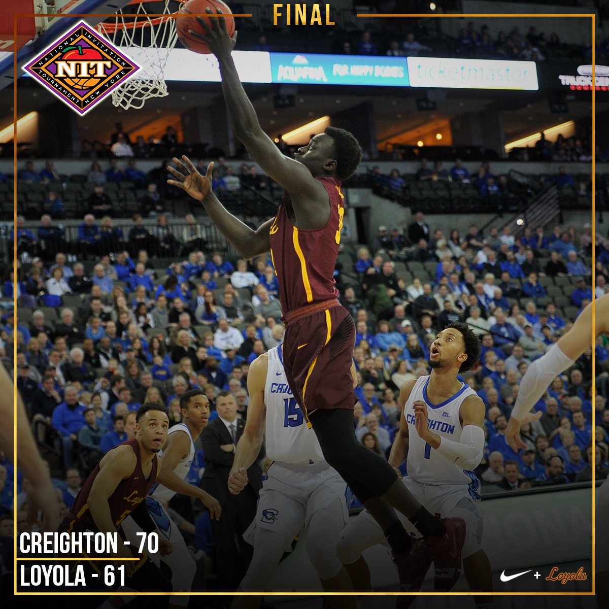 Loyola Men's Basketball tweet media