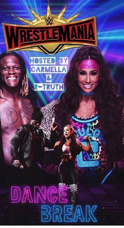 RonKillings's tweet photo. Extra extra hear all about it!!! The fabulous Truth WILL be hosting Wrestle Mania!!!!!!! Yay for us!!! #smackdown #raw #wwe #truth #rtruth #thatzendurance #wegonnarock #dancebreak #ronkillings #music #love https://t.co/obKYfpBTYR