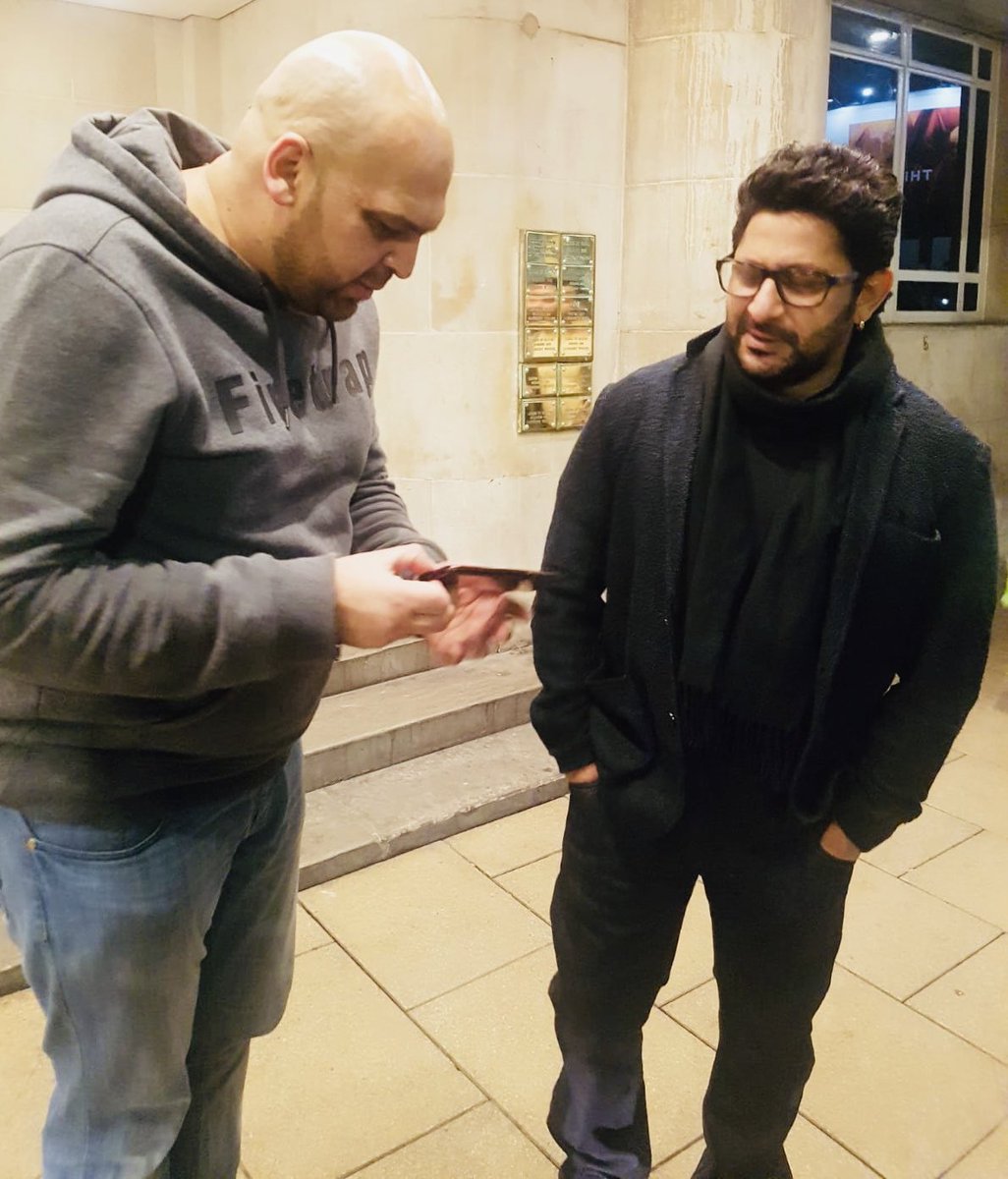 JunaidD786's tweet photo. @ArshadWarsi it was nice meeting with you 🙏🙏 respect and love for giving us your time https://t.co/OFEMRq0UGl