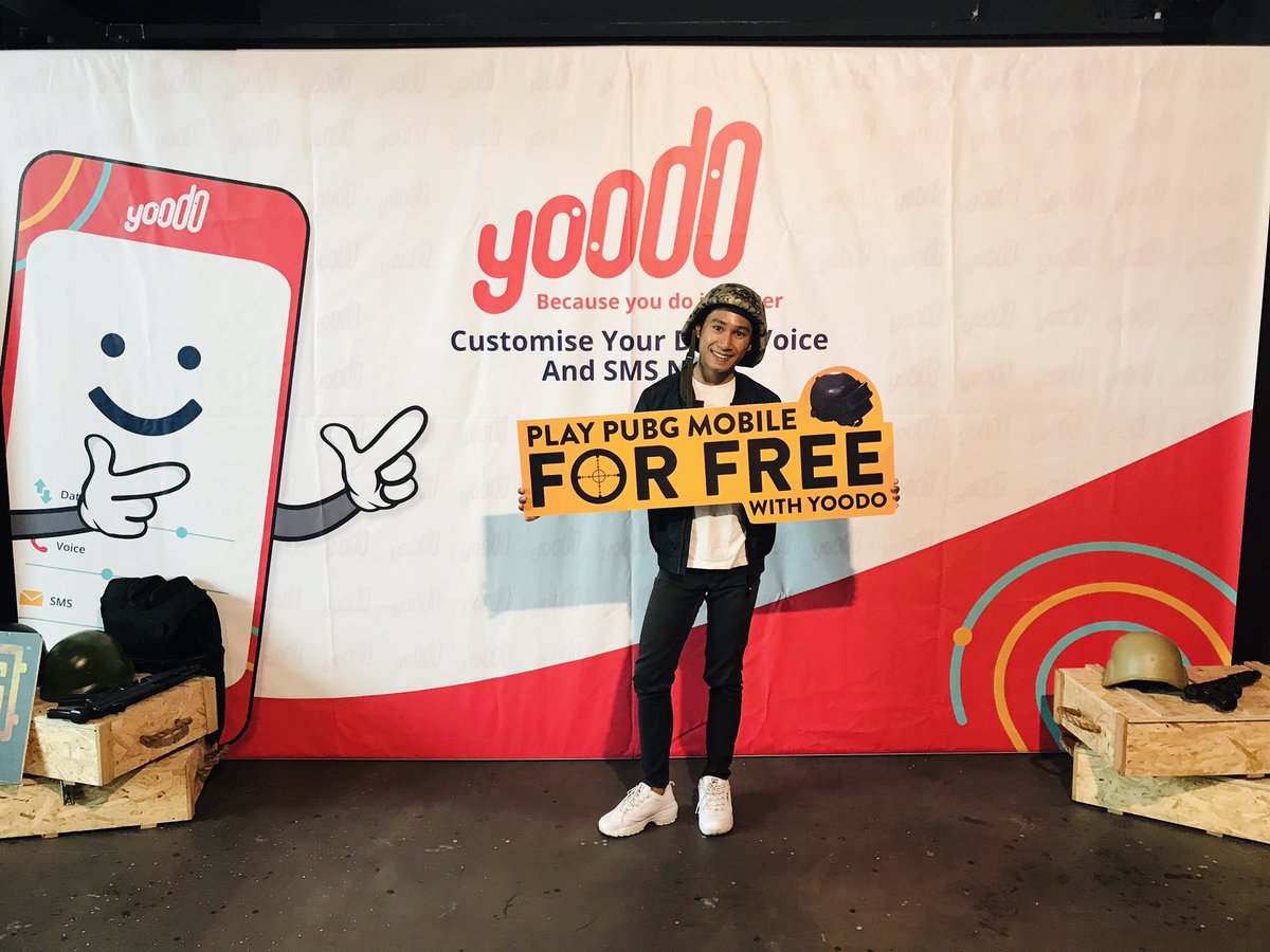 marouapplehijau's tweet photo. MAIN GAME PUBG SECARA PERCUMA DENGAN YOODO
.
Mana kaki gamers PUBG Mobile? Ha elok sangat anda pakai @yoodomy sekarang ada promo 20GB PUBG Mobile
.
Eh jangan lupa ada 1st Anniversary PUBG Malaysia 23 Mac ni kat @kllive tau
.
#yoodoitbetter
#yoodogank
#BeatTheChampions https://t.co/QbZvLTpLtv