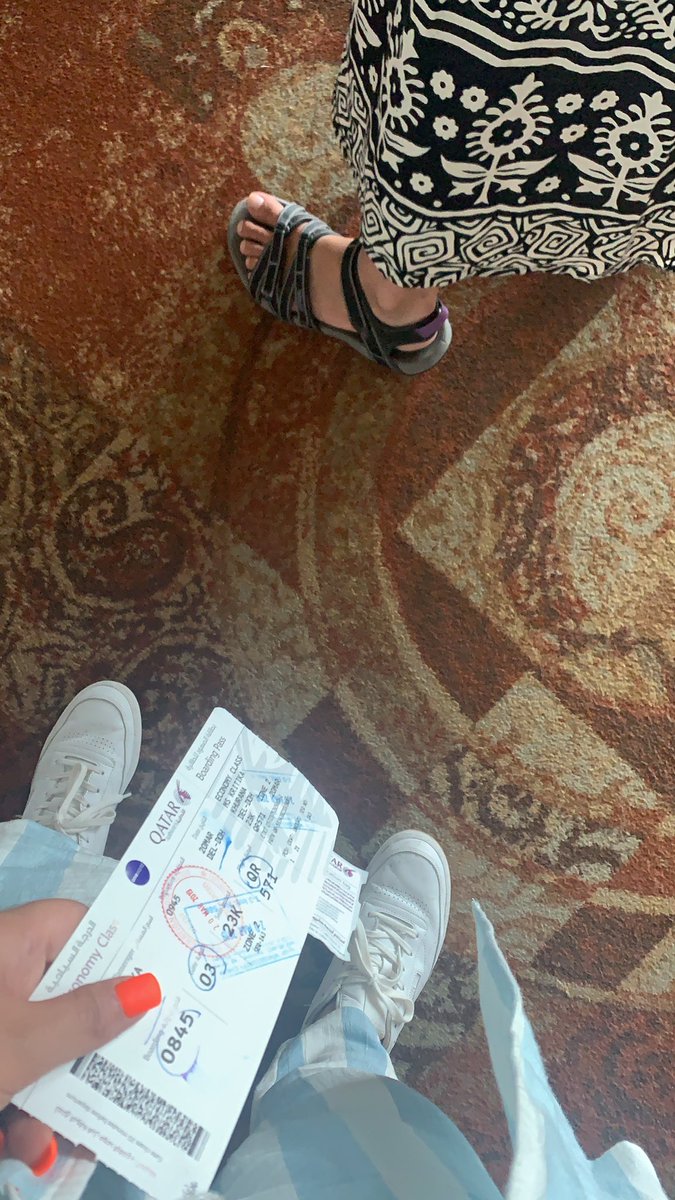 kritikakhurana's tweet photo. Leggooo! Here I come Qatar ๐ถ๐ฆ
#inflowsummit #qatar #doha @qatarairways https://t.co/fSMRa8vP3T