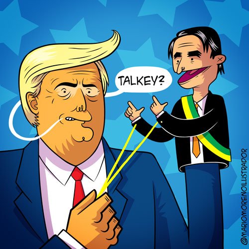 morenoarte's tweet photo. #trump #bolsonaro #brasil #brazil #bozo #bozonaro #politica #politicabrasileira #goldenshower #talquei #bolsominionarrependidos #bolsominions #minions #ilustracao #charge #caricatura #chargepolítica #chargepolitica https://t.co/FtuEh67i5r