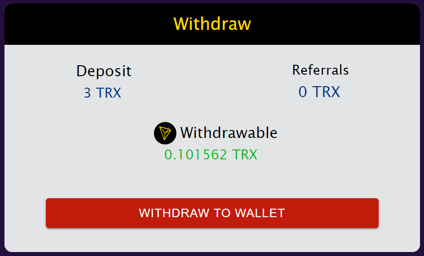 TronVault's tweet photo. Only need to deposit 1trx and you can start earning 10% ref commissions at #TronVault. Total ref commission payout is almost 900k trx now and part of which could be your share, so deposit and activate your referral links now! @DappRadar @dapp_review @dapp_com @BitcoinTre https://t.co/RBU1n5MQVa