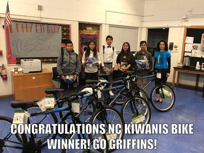 Thank you NC Kiwanis for your sponsorship...Granger Jr. High essay winners...#suhsd