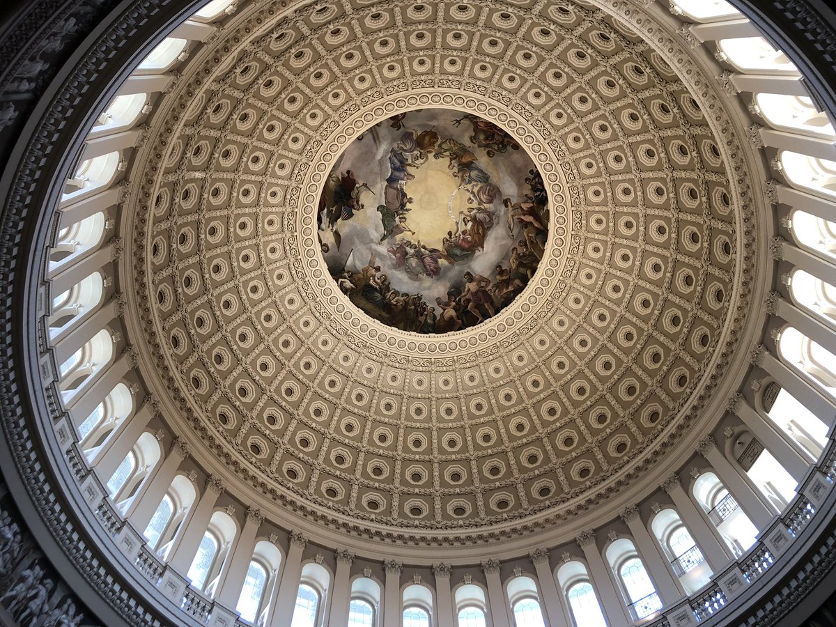 thysell's tweet image. Capitol Building tour #ncsdc2019