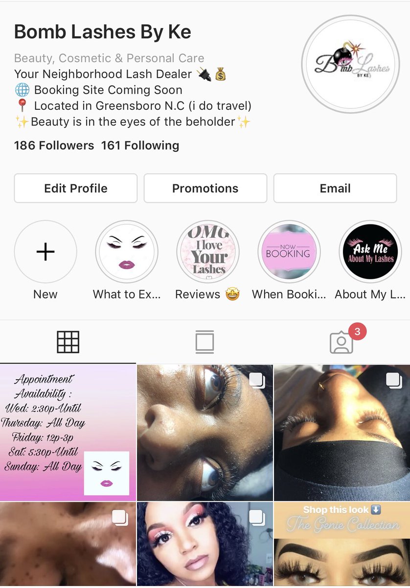 Go follow my lash page !!! 
#greensborolashes #NCAT #UNCG #Wssulashes #CHARLOTTELASHES #MINK3D #MINKINDIVIDUALS #CLUSTERBOMBS #BOOK #SHOP #RETWEET