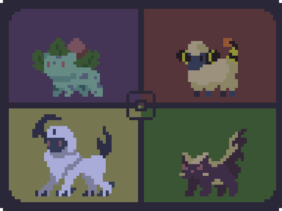 tomawash's tweet photo. a few Pokemon for #ThingsWithFourLegs, each smaller than 32x32 #pixel_dailies @Pixel_Dailies #pixelart #Pokemon ๐ https://t.co/p9ZhBf4MHG
