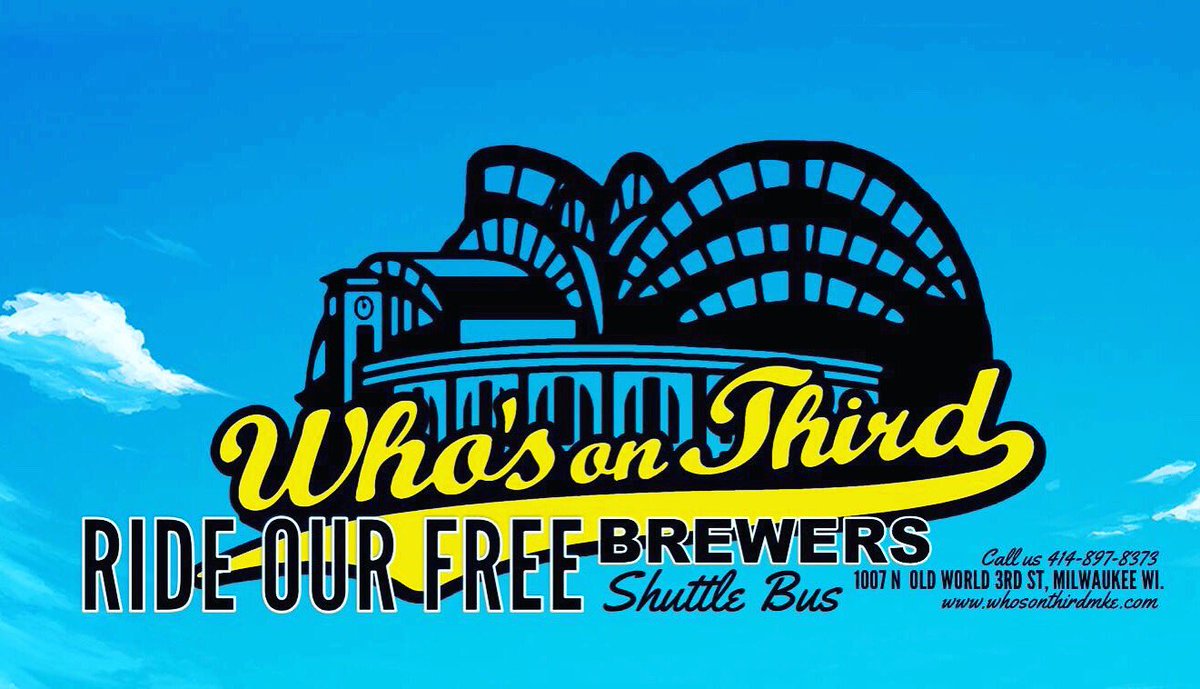 WhosonThirdMKE's tweet image. @Brewers season is right around the corner and we have your ride to every game! #imonthird #MKE #milwaukee #Brewers