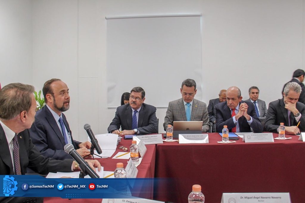 TecNM_MX's tweet photo. En Sesión del Consejo Nacional de la #ANUIES, Enrique Fernández Fassnacht, director General del #TecNM se comprometió a impulsar un programa de austeridad y ejercer con transparencia los recursos que la sociedad aporta. 
“debe ser un acto de honestidad y un deber con México”. https://t.co/Y5w9UFfgSM