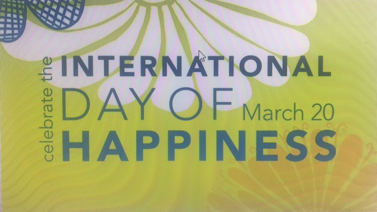 Өнөөдөр "Олон улсын Аз жаргалын өдөр" юм байна. Бүгдэд нь аз жаргал хүсье❣️