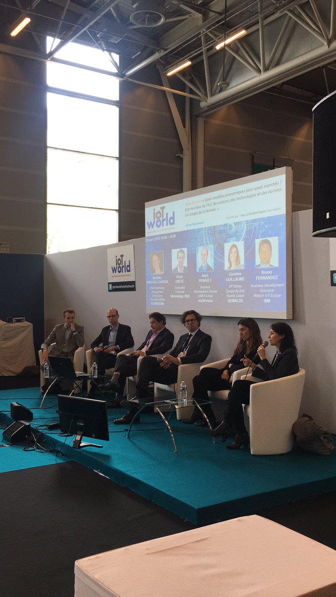 PyxiTrack's tweet image. Table ronde : état des lieux de l’IoT, des acteurs, des technologies et des normes ! @IoTWorldParis1 #IotParis19