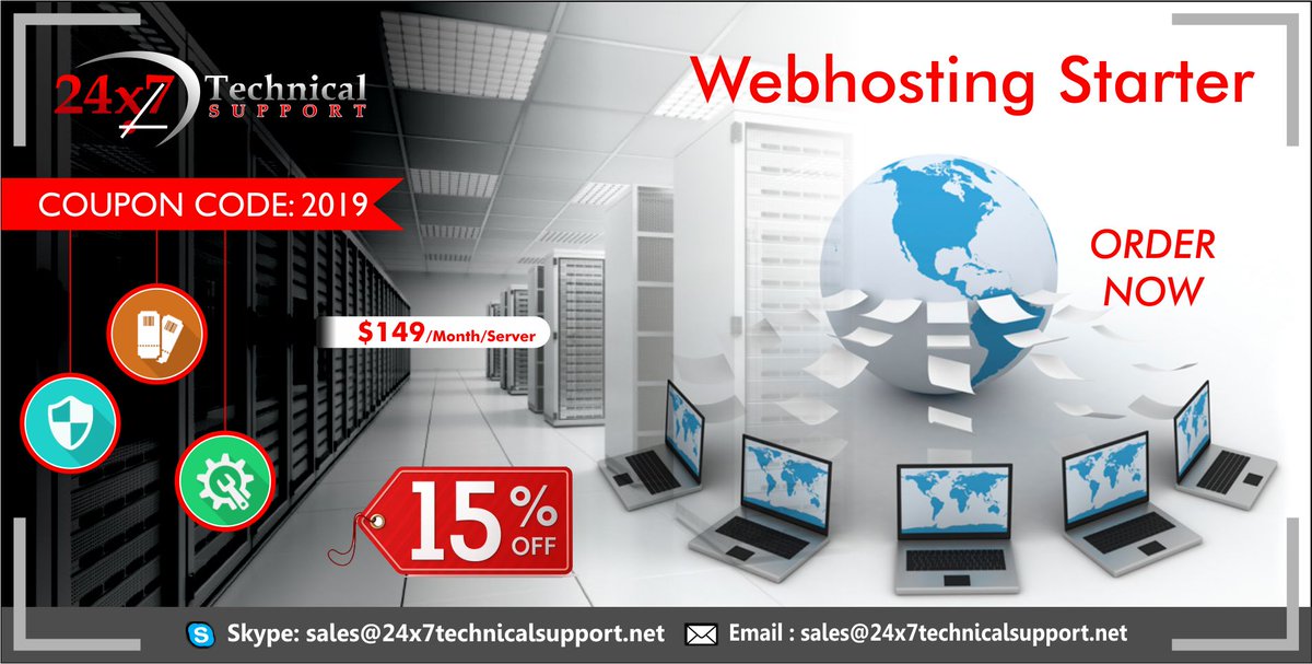 24x7hostsupport's tweet photo. #24x7TechnicalSupport.net
👉 Save More 15% off
✴️ Sign Up Now. ✴️
Webhosting Starter
Your entire company runs on a few important applications but reliable business technology.
#servermanagementsale #hostingpost #1Gbps https://t.co/1MH7jsjdgx