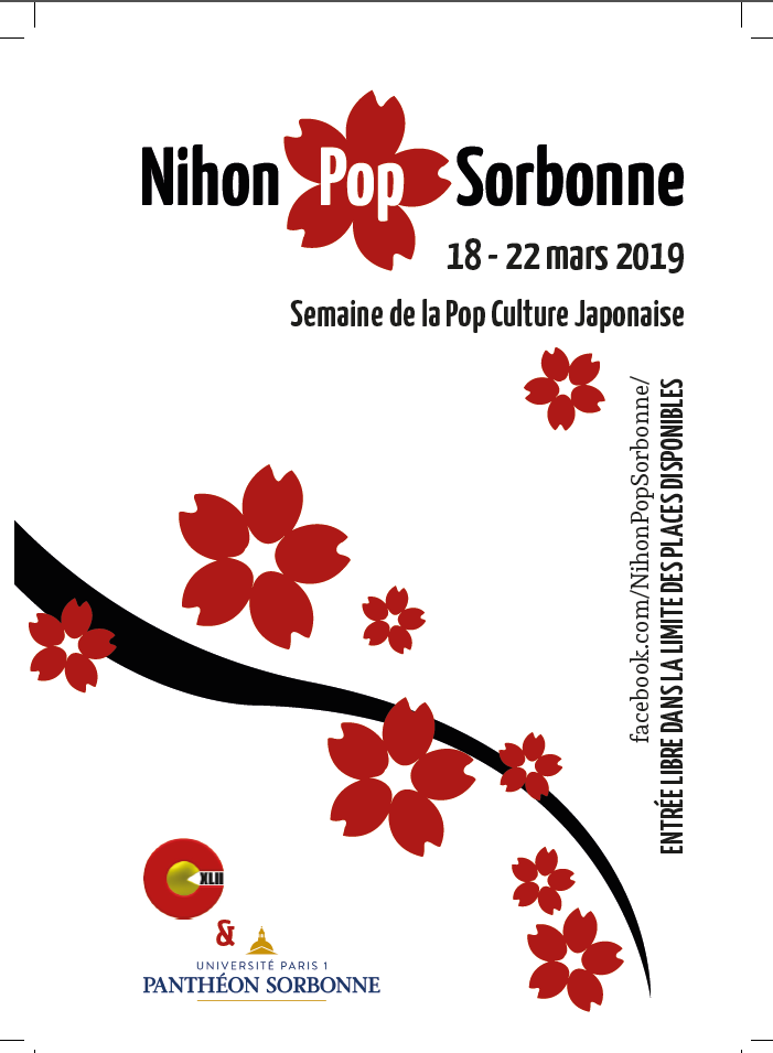 DesRelations's tweet photo. A multidisciplinary colloquium "Nihon Pop Sorbonne" will take place this week to stimulate reflection on Japanese pop culture. Please register on : https://t.co/9tK5qbtsFj  Below is the event's flyer with the rooms details, the speakers and information on the themes developped https://t.co/o8uqxEkZpv