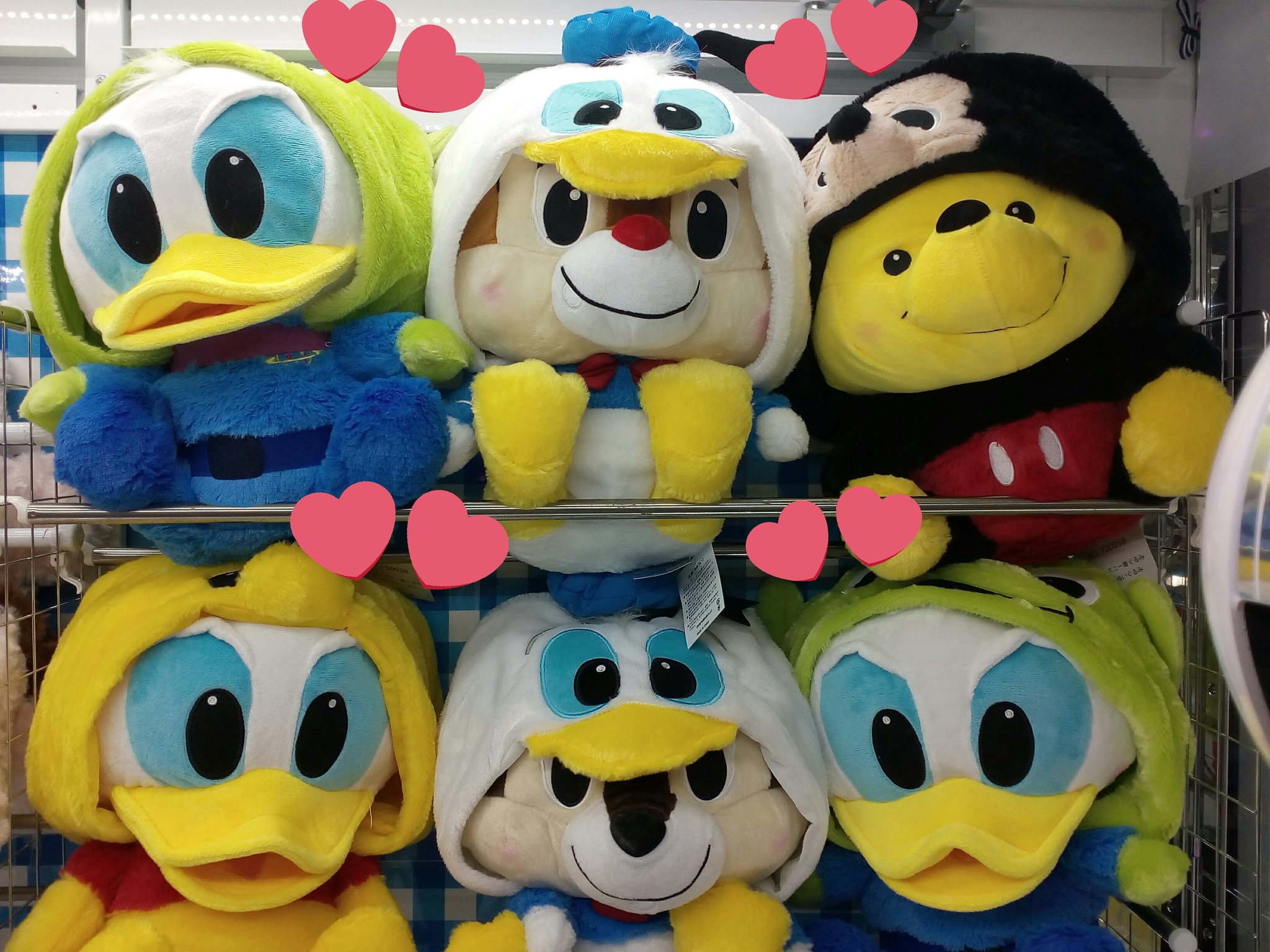 ラウンドワン横浜戸塚店 プライズ情報 ディズニー着ぐるみぬいぐるみ登場 ディズニー キャラクターが他の キャラクターの 着ぐるみをかぶっています かわいいぬいぐるみをぜ是非getしてくださいね ディズニー ラウンドワン